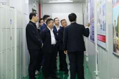 宜春市电子信息产业链招商小分队莅临济南维阳国际贸易咨询有限公司参观调研